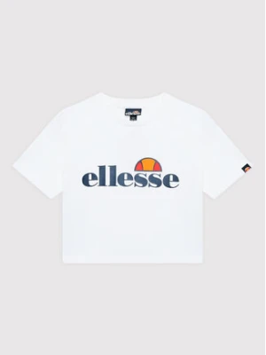 Ellesse T-Shirt Nicky S4E08596 Biały Relaxed Fit