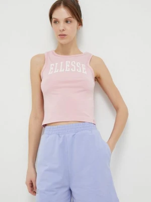 Ellesse top damski kolor różowy