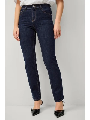 ellos Dżinsy "Thea" - Comfort fit - w kolorze granatowym rozmiar: W36/32