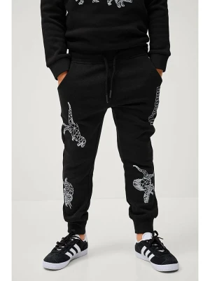 ellos Spodnie dresowe "Ludwig" w kolorze czarnym rozmiar: 98/104
