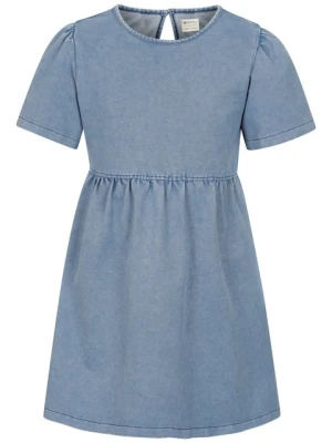 Elodie sukienka dziecięca z tkaniny Chambray - Blue Mountain Warehouse