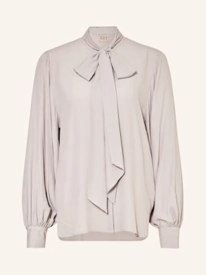 Émanou Bluzka Z Dodatkiem Jedwabiu I Zdejmowaną Kokardą grau