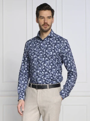 Emanuel Berg Koszula | Slim Fit niebieski