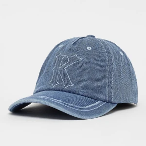 Karl Kani Embroidery Denim Baseball Cap Vintage uniseks Czapki niebieski rozmiar Akcesoria