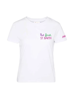 Emilie Emi0001 But First T-shirt Saint Barth