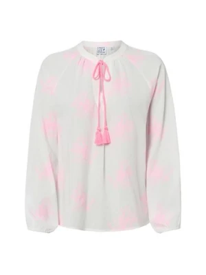 Emily van den Bergh Bluzka damska tunika Kobiety Bawełna biały,