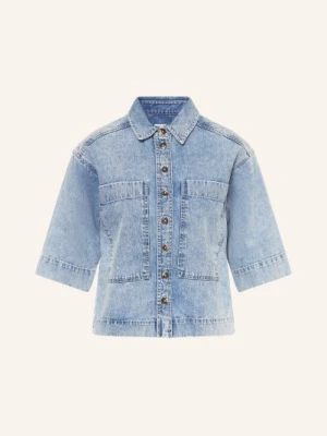 Emily Van Den Bergh Bluzka Jeansowa blau