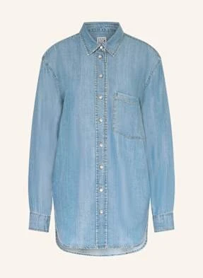 Emily Van Den Bergh Bluzka Oversize W Stylu Jeansowym blau