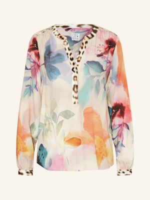 Emily Van Den Bergh Bluzka Z Falbankami weiss