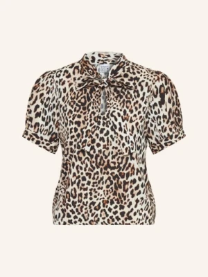 Emily Van Den Bergh Bluzka Z Kołnierzykiem braun