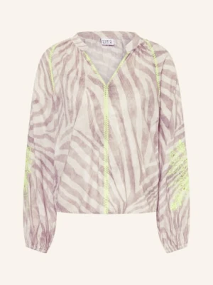 Emily Van Den Bergh Bluzka Z Wycięciami beige