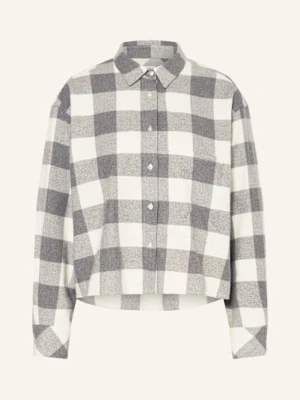 Emily Van Den Bergh Koszula Z Flaneli grau