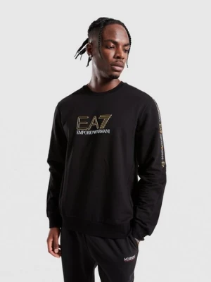 Emporio Armani 7 Bluza Tape Ll Crew Blk/gld