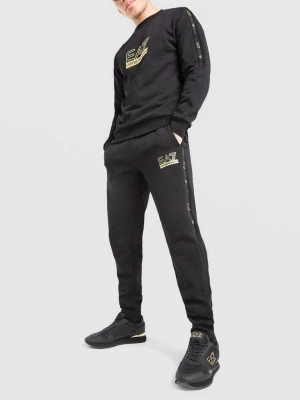 Emporio Armani 7 Spodnie Tape czarny
