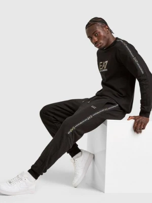 Emporio Armani 7 Spodnie Tape Pt Blk/gld