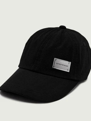 Emporio Armani Bejsbolówka czarny