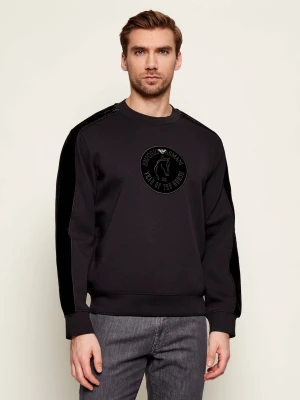 Emporio Armani Bluza Lunar New Year | Regular Fit czarny