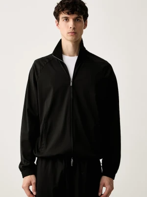 Emporio Armani bluza męska z lyocellem czarny