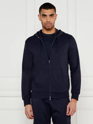 Emporio Armani Bluza | Regular Fit granatowy