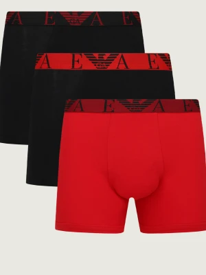 Emporio Armani Bokserki 3-pack czerwony