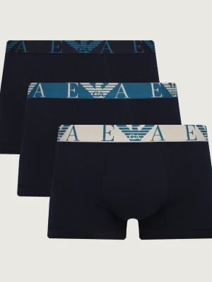 Emporio Armani Bokserki 3-pack granatowy