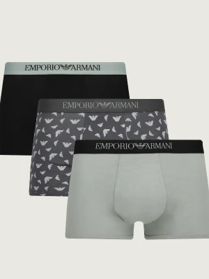 Emporio Armani Bokserki 3-pack szary