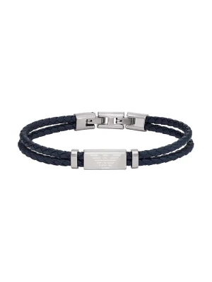 Emporio Armani bransoletka czarny