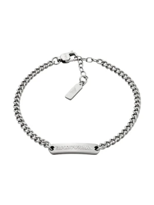 Emporio Armani bransoletka srebrny