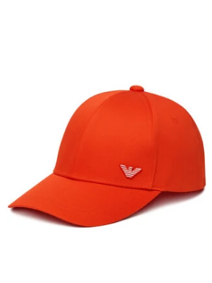 Emporio Armani Czapka z daszkiem EX000004 AF12603 U5026 Pomarańczowy