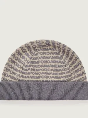 Emporio Armani Czapka | z dodatkiem wełny