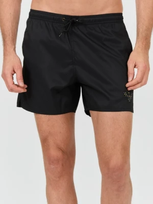 EMPORIO ARMANI Czarne męskie kąpielówki, Rozmiar 50