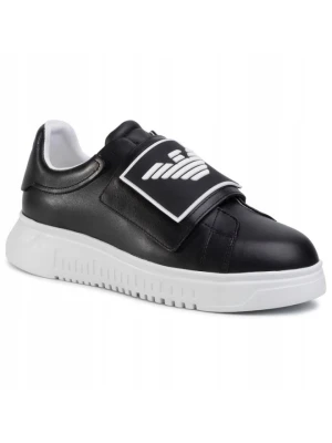 EMPORIO ARMANI Czarne sneakersy