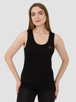 EMPORIO ARMANI Czarny damski top, Rozmiar S