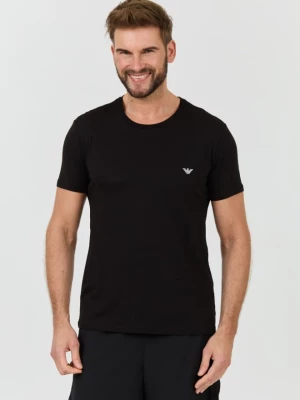 EMPORIO ARMANI Czarny t-shirt basique