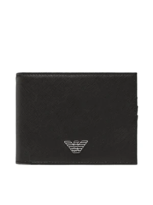 Emporio Armani Duży Portfel Męski Y4R165 Y138E 81072 Czarny