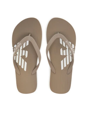 Emporio Armani Japonki XVQS08 XN746 U539 Beżowy