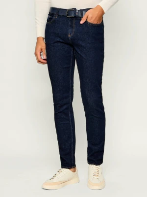 Emporio Armani Jeansy 1 Ego | Slim Fit granatowy
