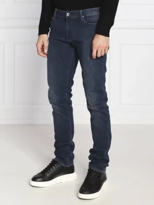 Emporio Armani Jeansy j06 | Slim Fit | z dodatkiem wełny