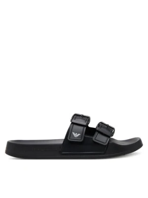 Emporio Armani Klapki XVPS13 XR275 K485 Czarny