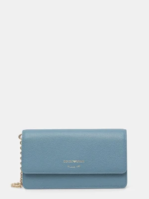 Emporio Armani kopertówka skórzana