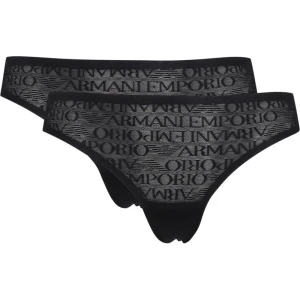 Emporio Armani Koronkowe stringi 2-pack