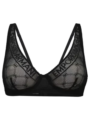 Emporio Armani Koronkowy biustonosz