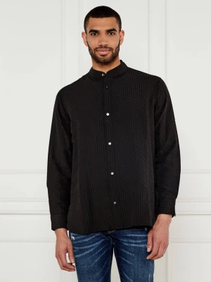 Emporio Armani Koszula | Comfort fit czarny