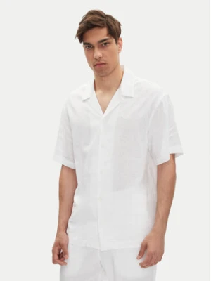 Emporio Armani Koszula EM000593 AF12356 U0002 Biały Regular Fit