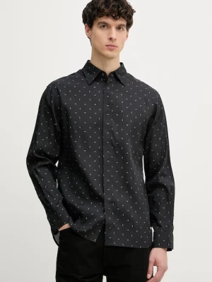 Emporio Armani koszula męska z lyocellem