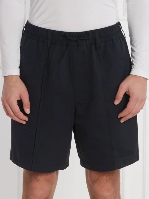 Emporio Armani Lniane szorty chino | Regular Fit