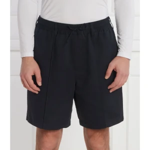 Emporio Armani Lniane szorty | Regular Fit