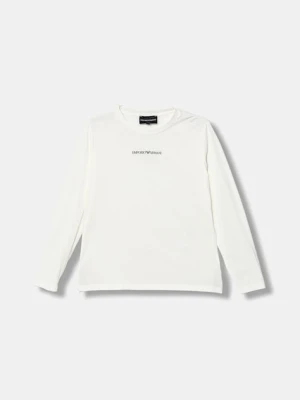 Emporio Armani longsleeve bawełniany dziecięcy