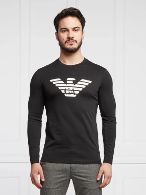 Emporio Armani Longsleeve | Slim Fit czarny