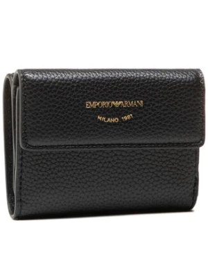 Emporio Armani Mały Portfel Damski Y3H215 YFW9B 80001 Czarny